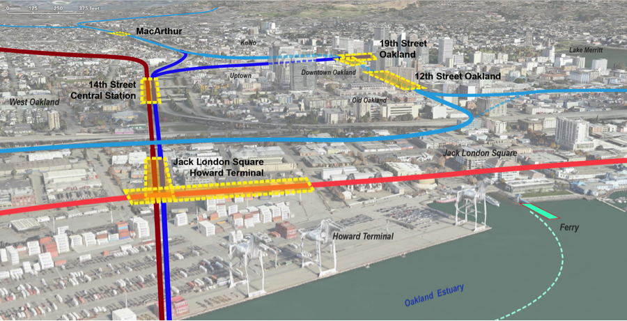 Initial ConnectOakland phasing unifies existing transit systems
